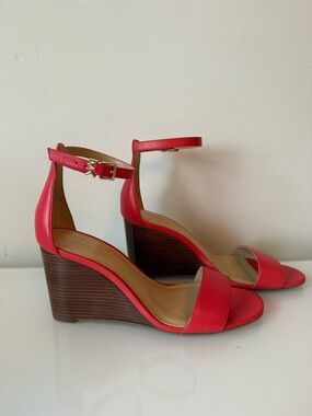 Michael Kors Ankle-Strap Wedge Sandals